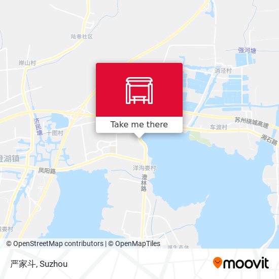 严家斗 map