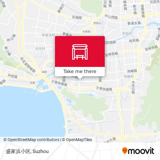 盛家浜小区 map
