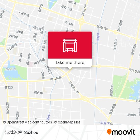 港城汽校 map
