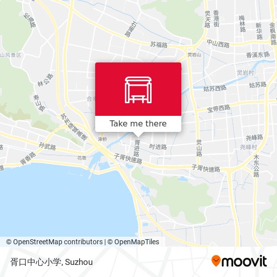胥口中心小学 map