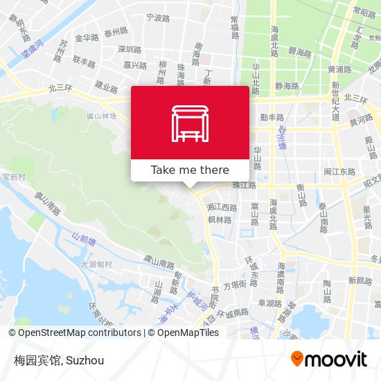 梅园宾馆 map