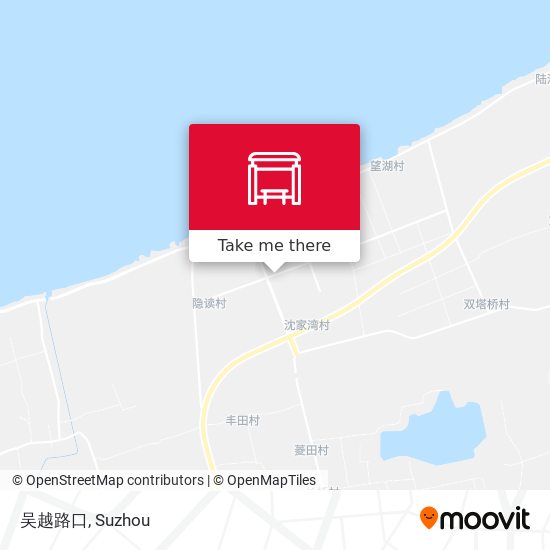 吴越路口 map