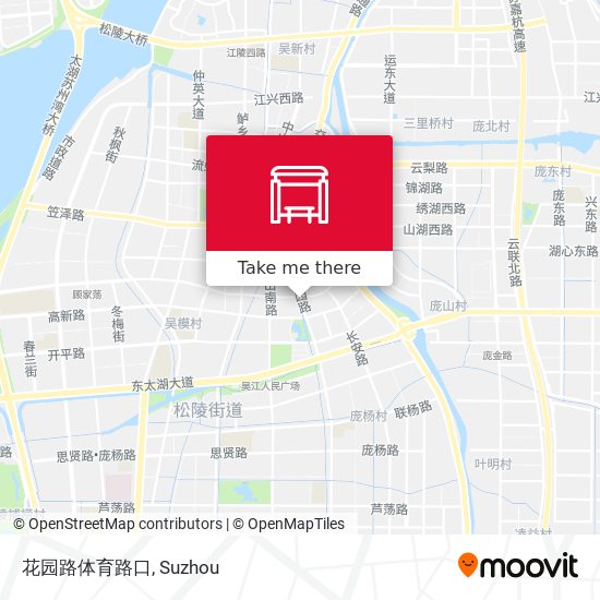 花园路体育路口 map