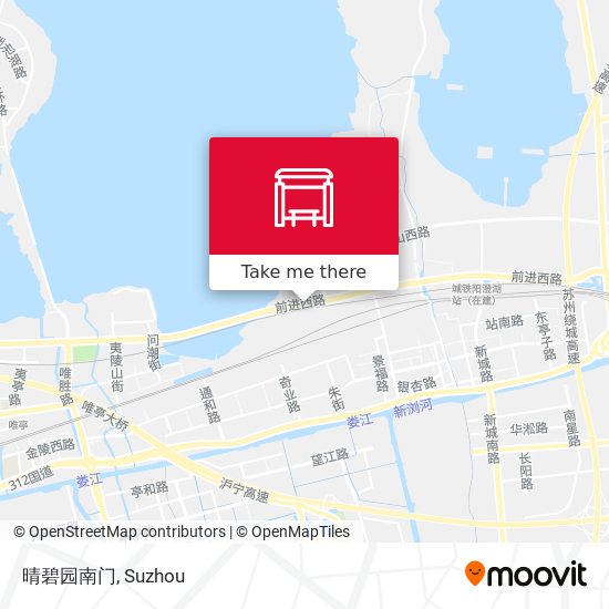 晴碧园南门 map