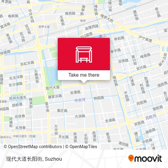 现代大道长阳街 map
