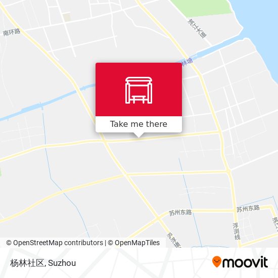 杨林社区 map