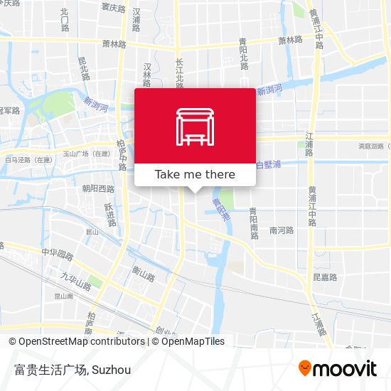 富贵生活广场 map