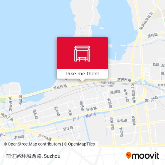 前进路环城西路 map