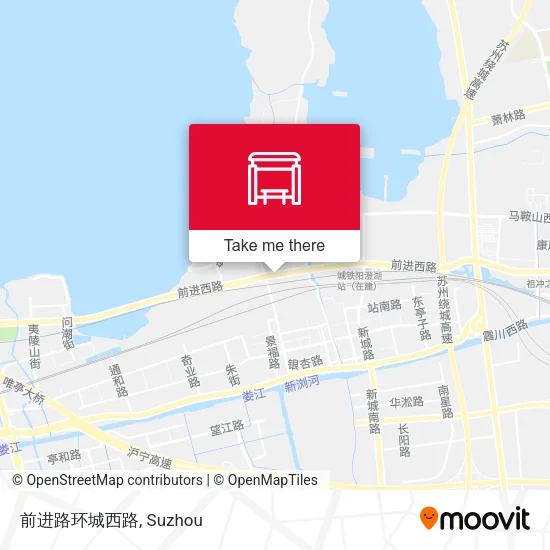 前进路环城西路 map