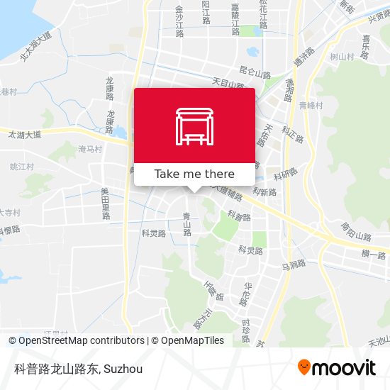 科普路龙山路东 map