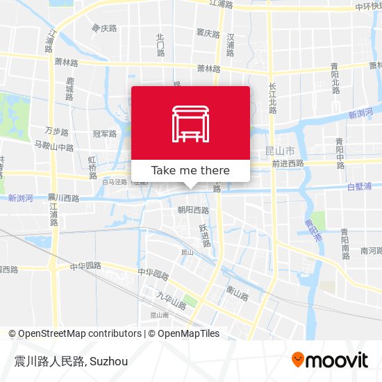 震川路人民路 map
