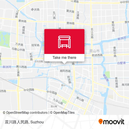 震川路人民路 map