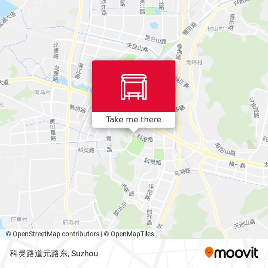 科灵路道元路东 map