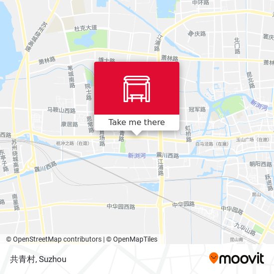 共青村 map