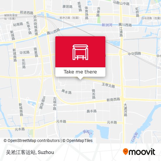 吴淞江客运站 map