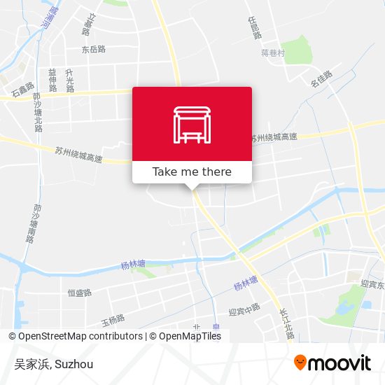 吴家浜 map