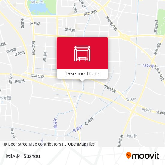 园区桥 map