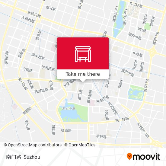 南门路 map