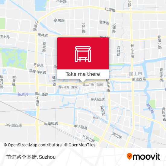 前进路仓基街 map
