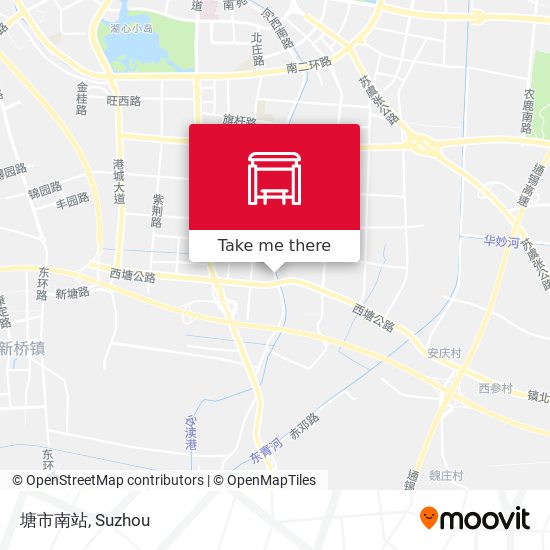 塘市南站 map