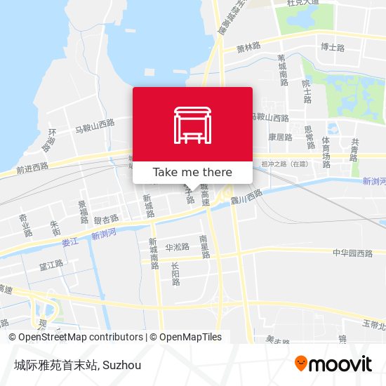 城际雅苑首末站 map