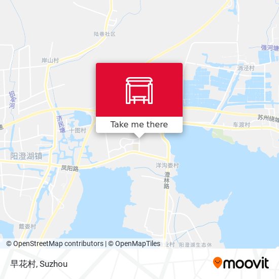 早花村 map