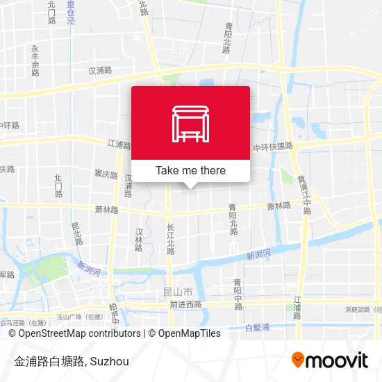 金浦路白塘路 map