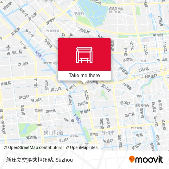 新庄立交换乘枢纽站 map