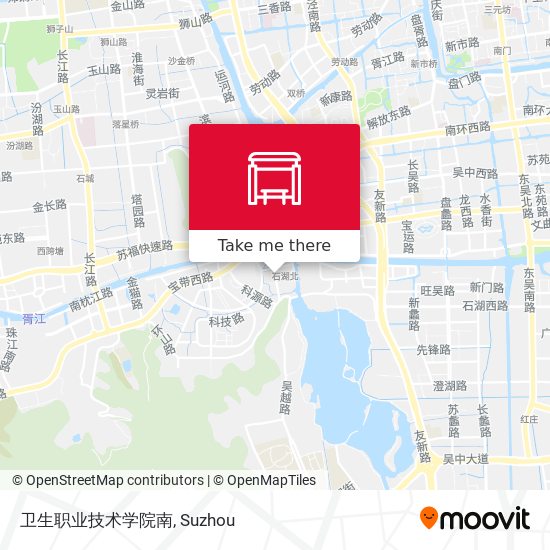 卫生职业技术学院南 map