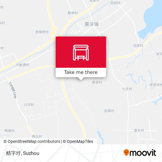 精字圩 map