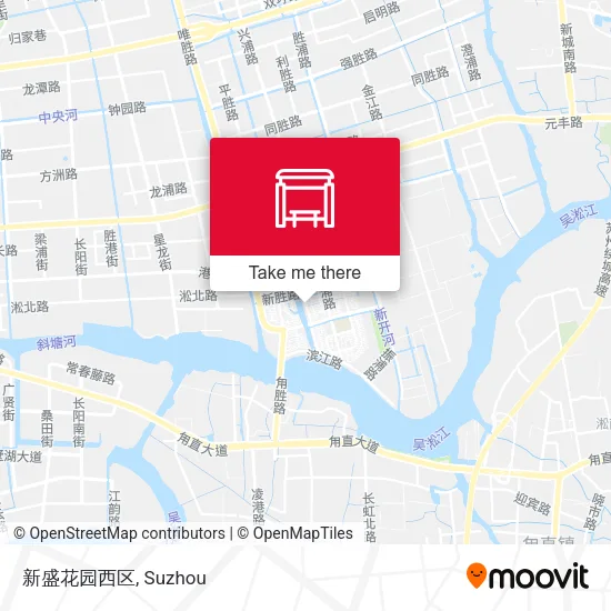 新盛花园西区 map