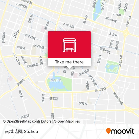 南城花园 map
