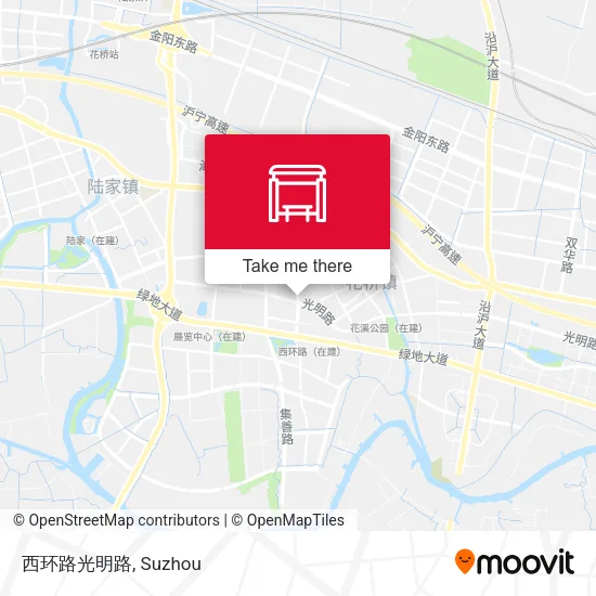 西环路光明路 map