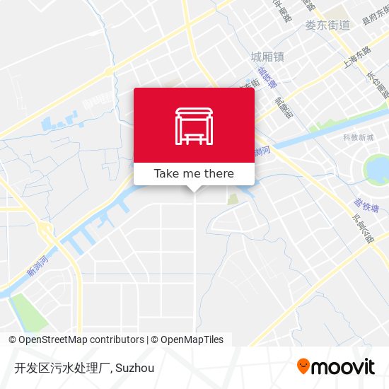 开发区污水处理厂 map