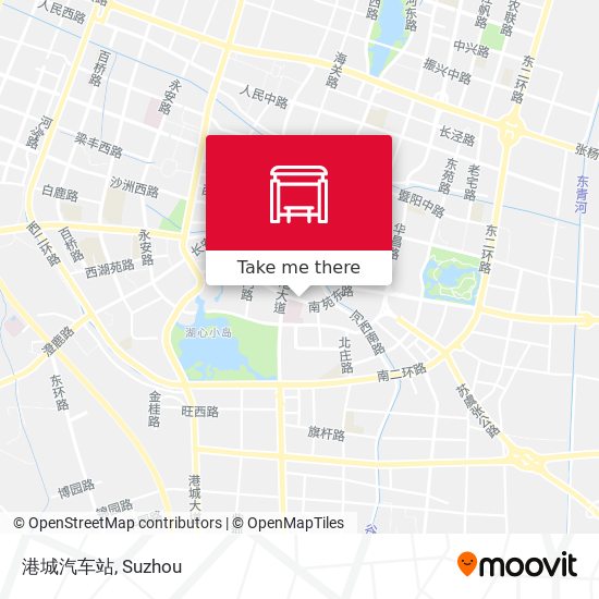 港城汽车站 map