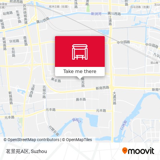 茗景苑A区 map