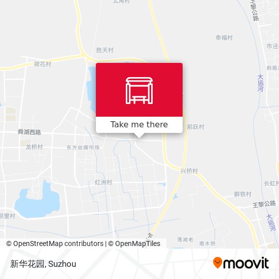 新华花园 map