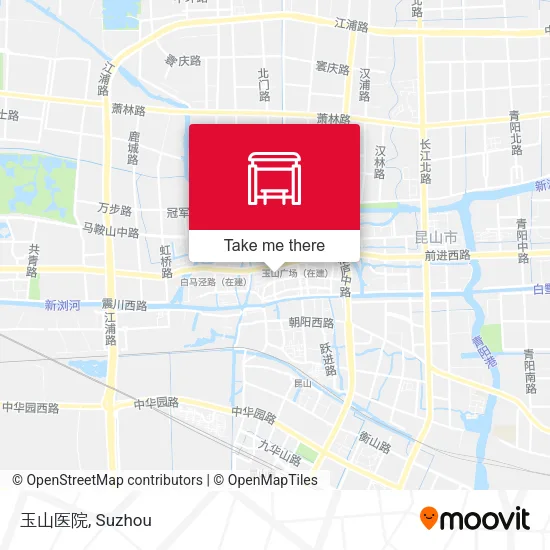 玉山医院 map