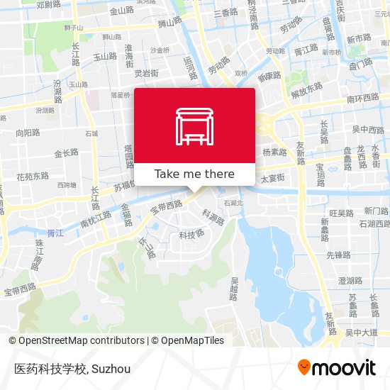 医药科技学校 map