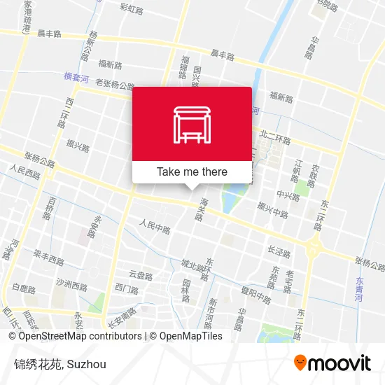 锦绣花苑 map