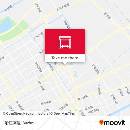 沿江高速 map