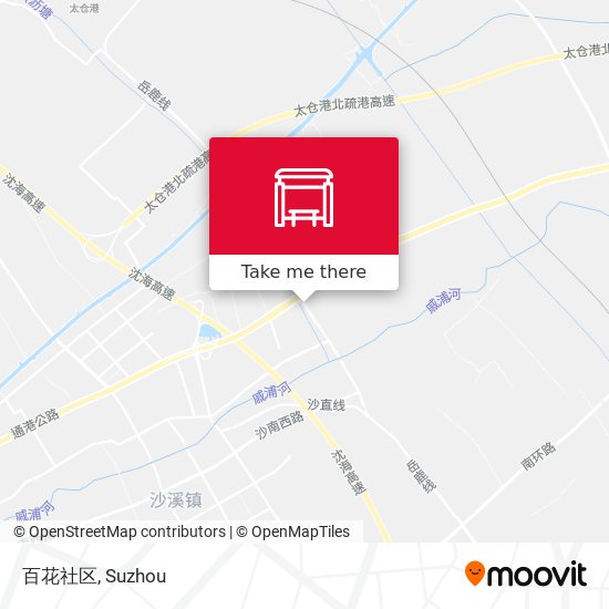 百花社区 map