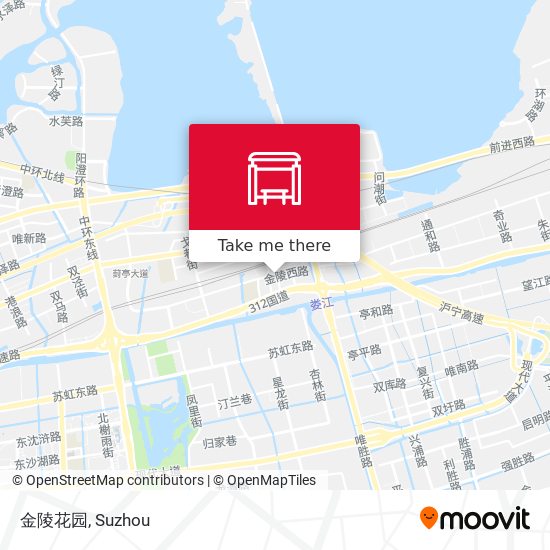金陵花园 map
