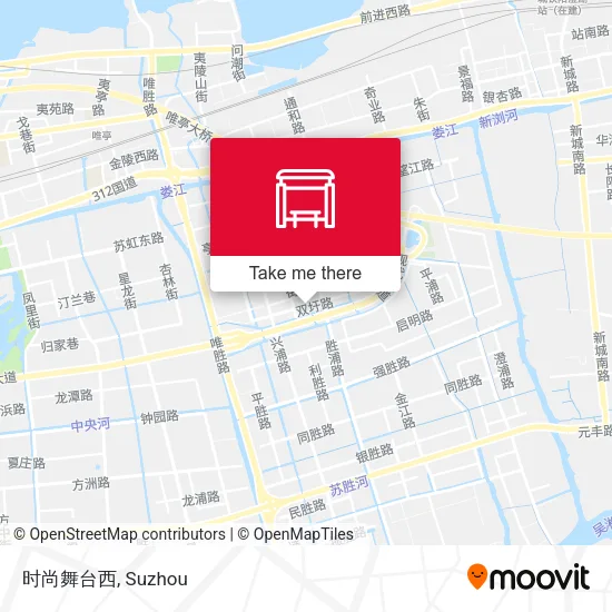时尚舞台西 map
