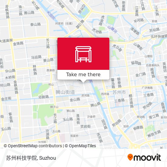 苏州科技学院 map