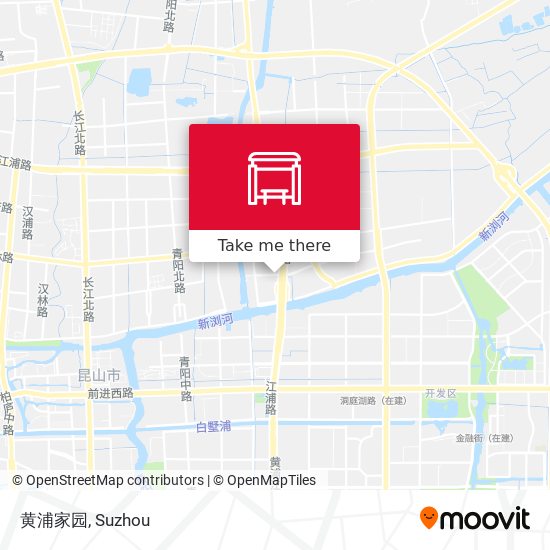 黄浦家园 map