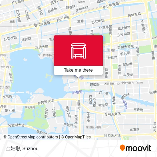 金姬墩 map