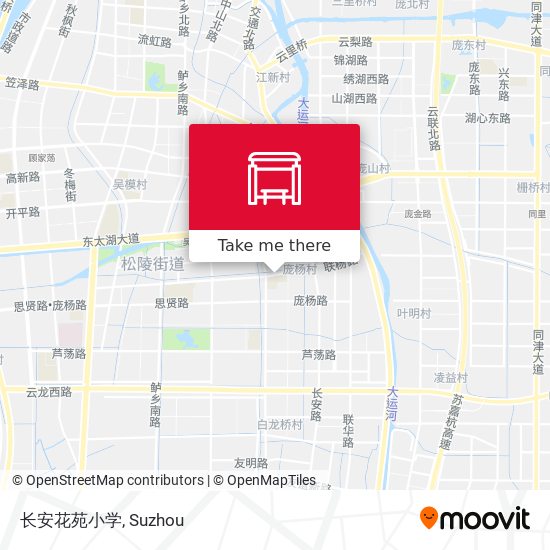 长安花苑小学 map