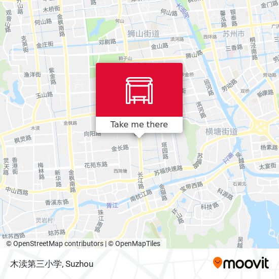 木渎第三小学 map
