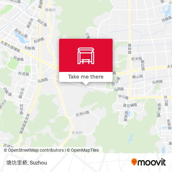 塘坊里桥 map